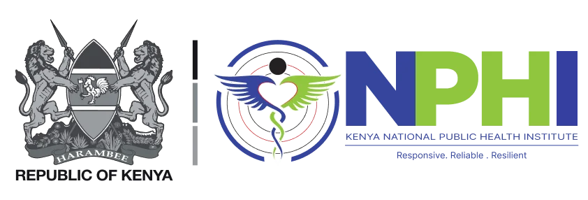 Republic of Kenya and Kenya National Public Health Institute logo